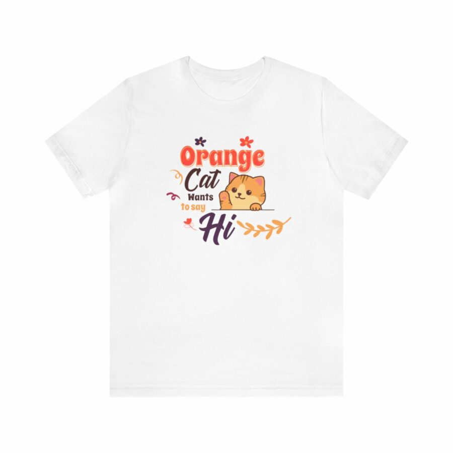 Unique Orange Cat Shirts Feline Fashion for Cat Lovers