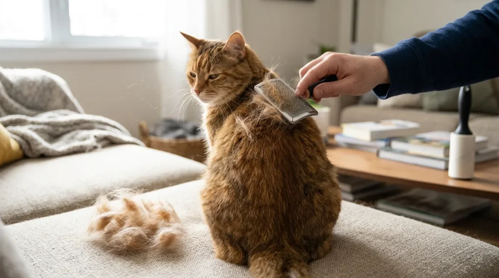 How Can You Tell When Your Cat Is Shedding Too Much?