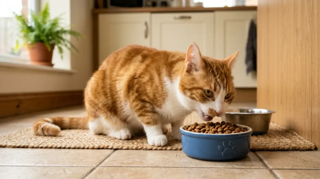 Cat_eating_pet_