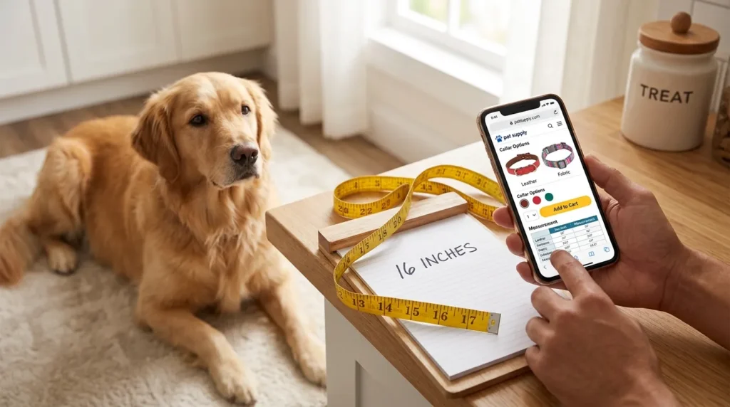 Dog's Collar Measurement Done - What's next