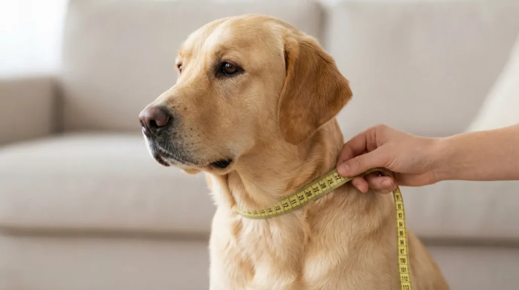 Determining your Dog's Neck Size: Step by Step