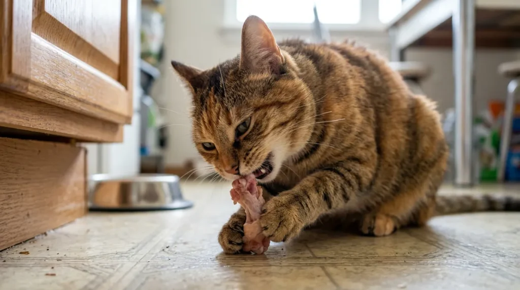 Cat_eating_pet_