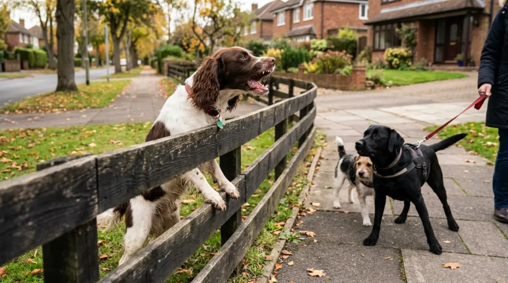 Steps to Stop Dogs Barking at Fence Lines
