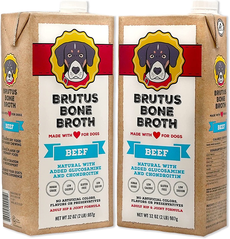 is low sodium chicken broth ok for dogs