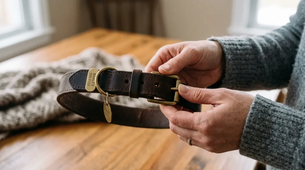 Take Your Dog's Collar off and Examine It
