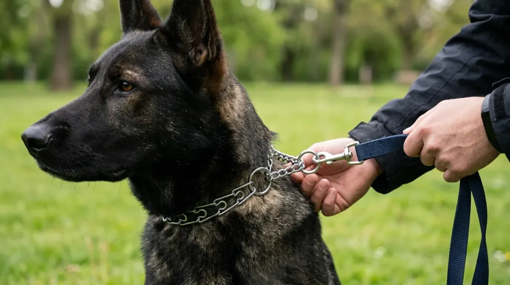 Where Should You Attach a Leash to a Choke Chain-Style Collar?