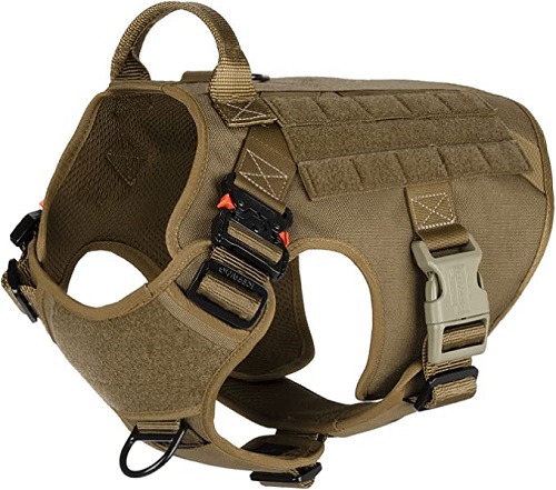 6 Best Tactical Harnesses For Dogs - (Buying Guide)