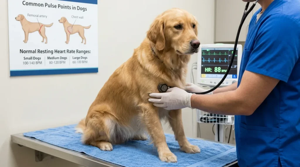 What Is the Standard Heart Rate for Dogs?