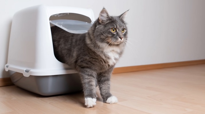 cat peeing outside of litter box