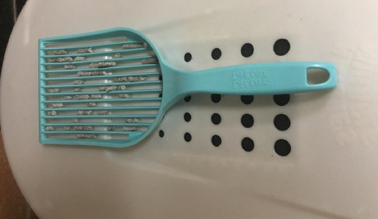 metal cat litter scoop