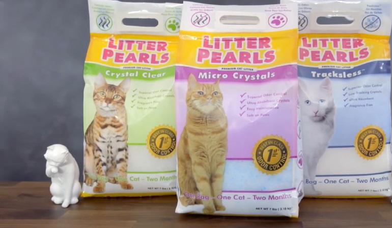 crystal cat litter