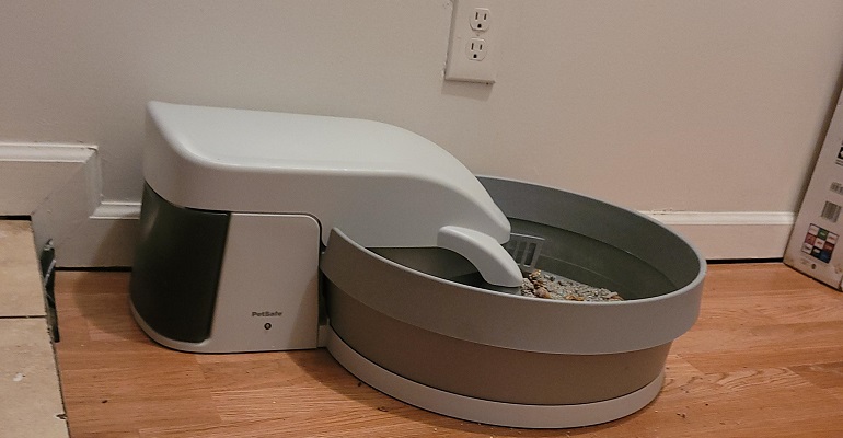 automatic cat litter box