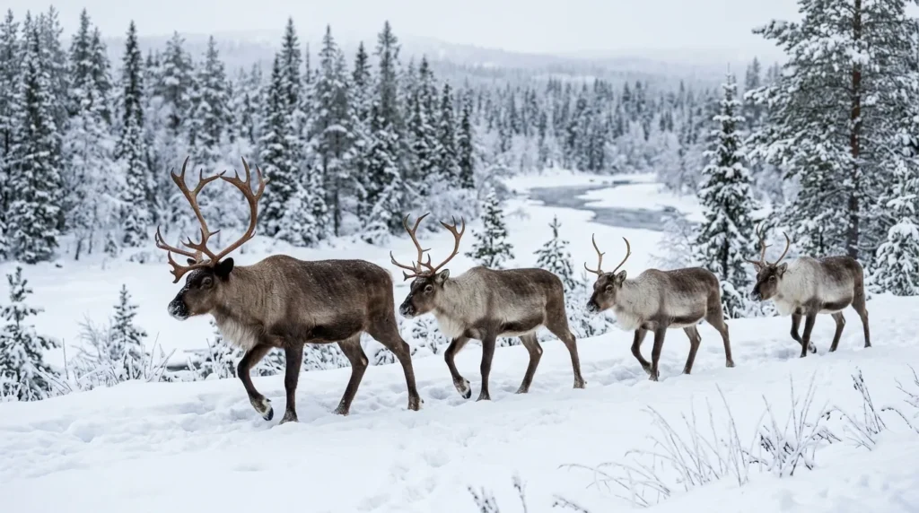 Species and Subspecies of Rangifer tarandus