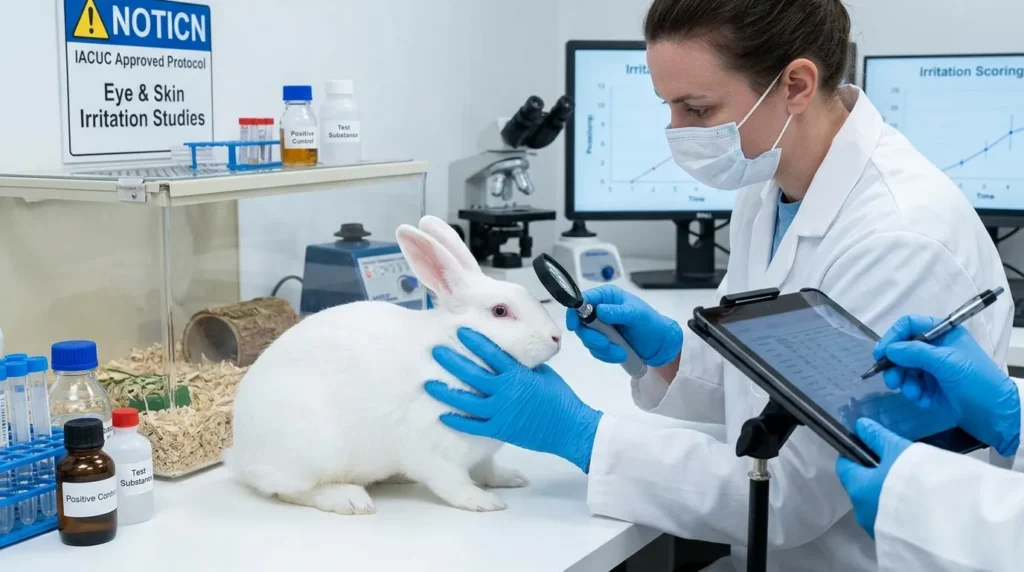 Draize Rabbit Eye Test