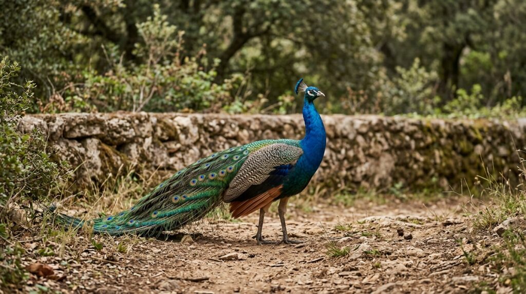 Distinctive Tail Feathers