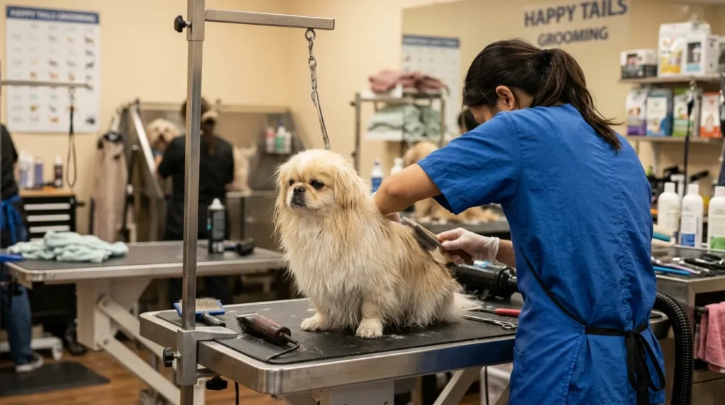 Pekingese Health and Grooming