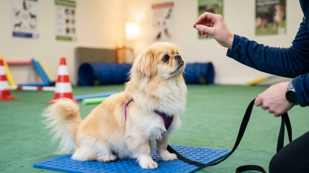 Pekingese Training and Exercise