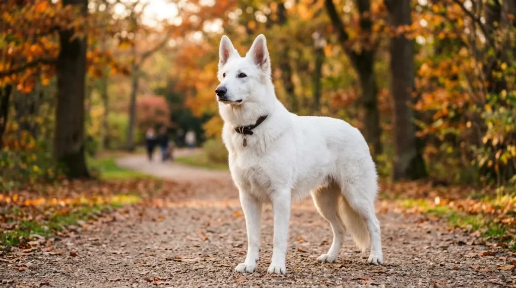 What Are the Characteristics of the White German Shepherd Dog