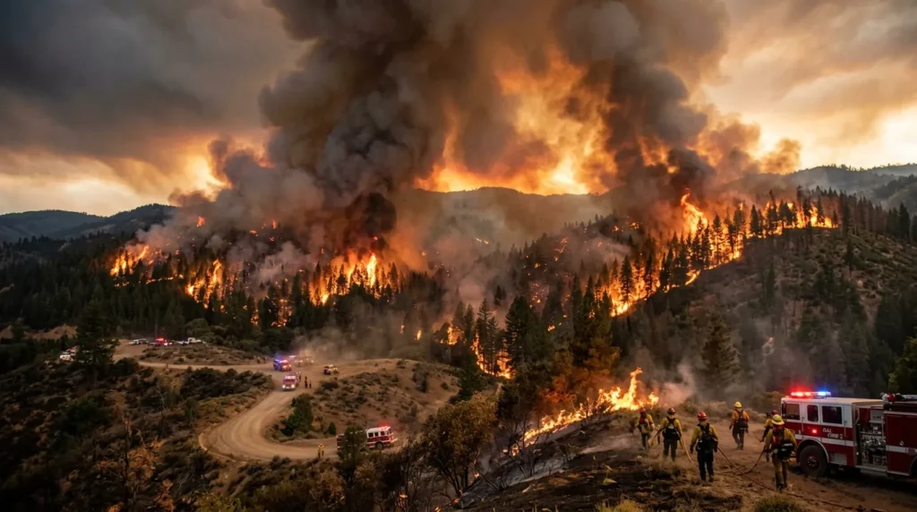 Risk of Wildfires and Droughts