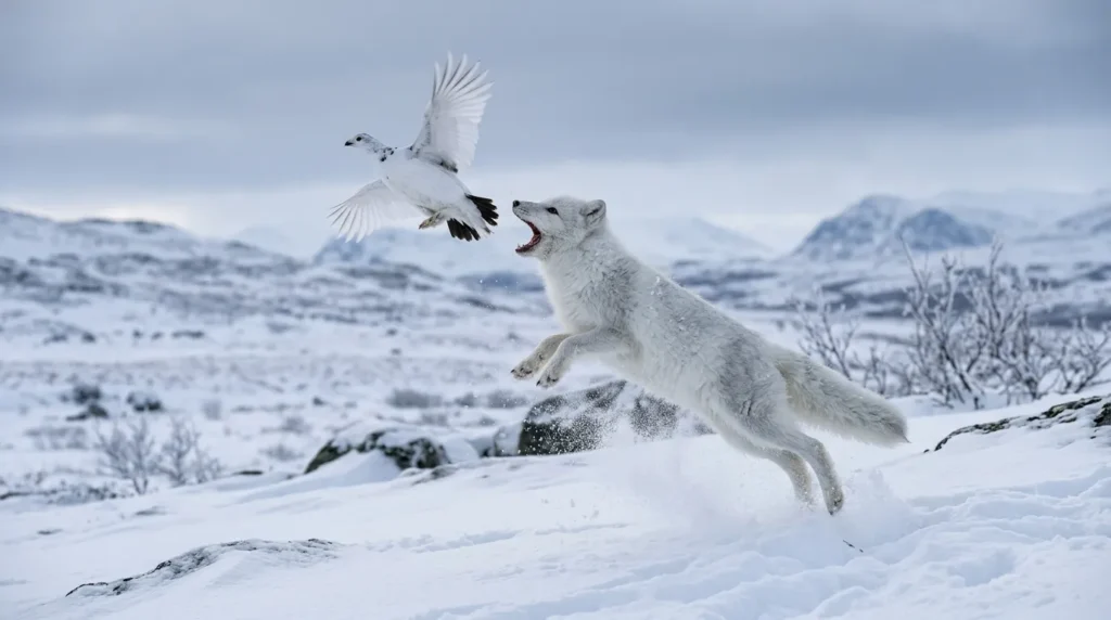 Arctic Fox Hunting