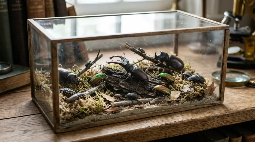 Insects on an Average Farm: