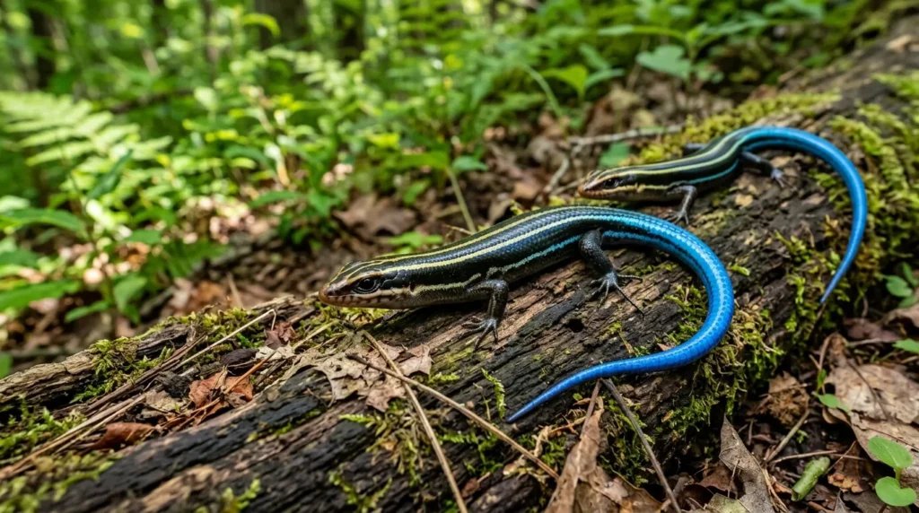 Blue Tailed Skinks