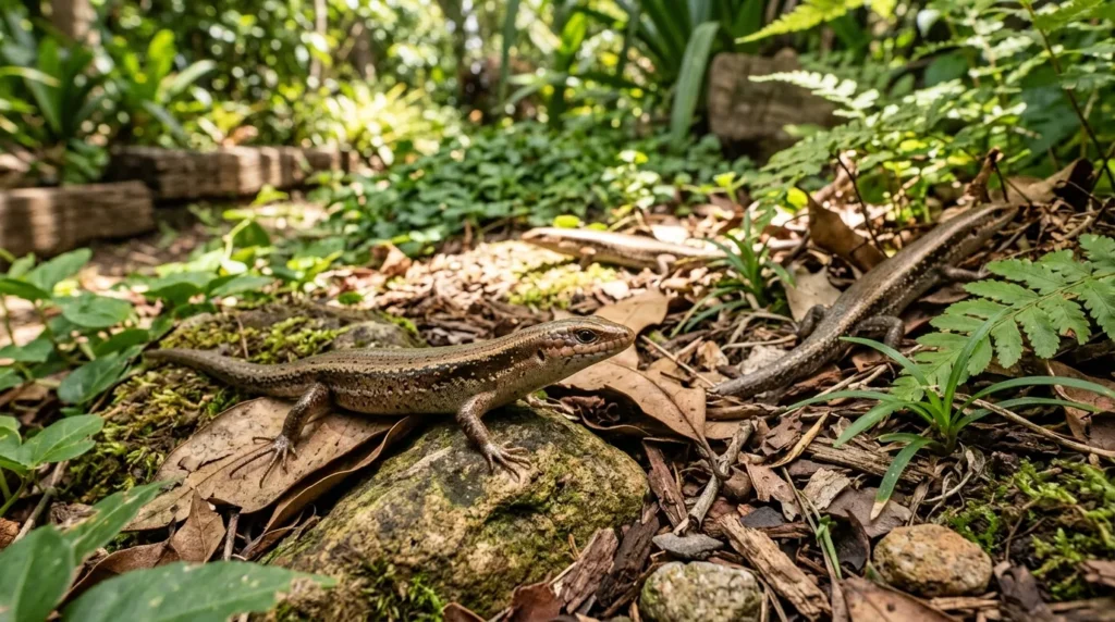 Common Garden Skinks