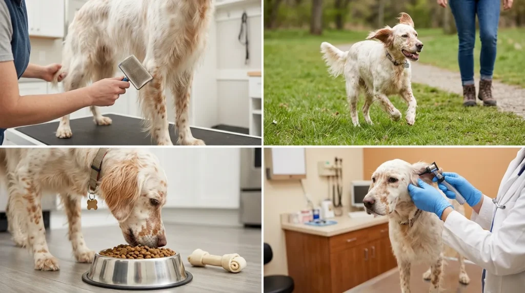 English Setter Health and Care