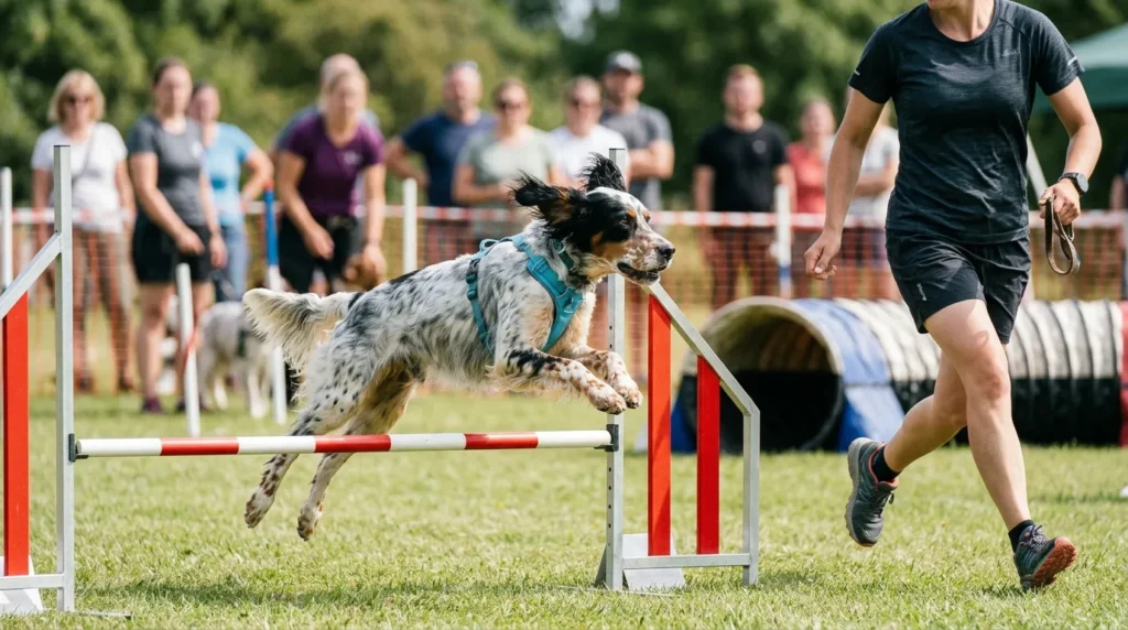 English Setter in Sports