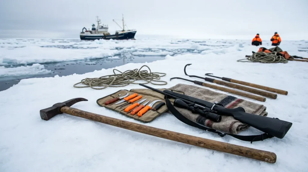 Methods and Equipment Employed To Kill Seals