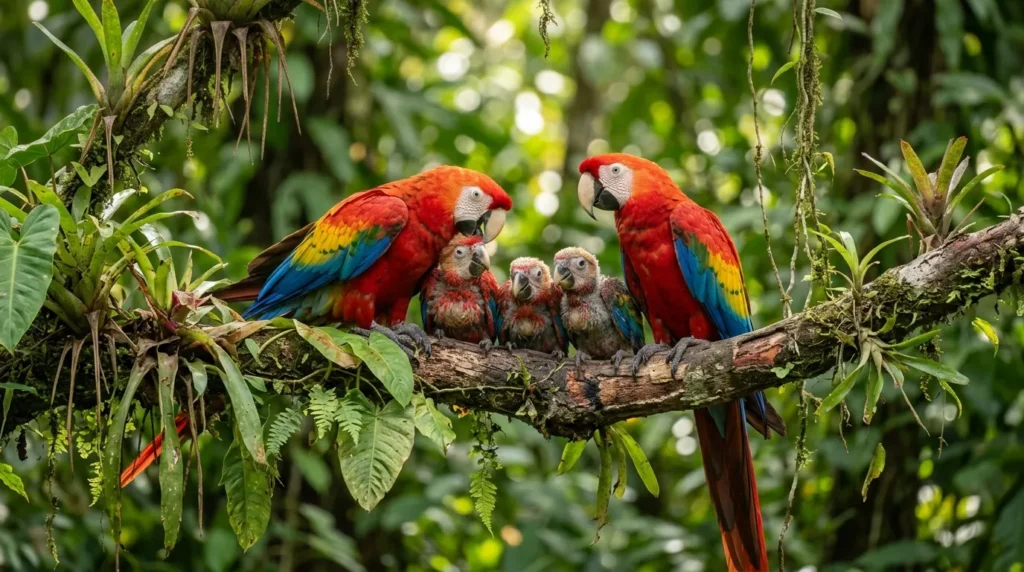 Family Life Macaws