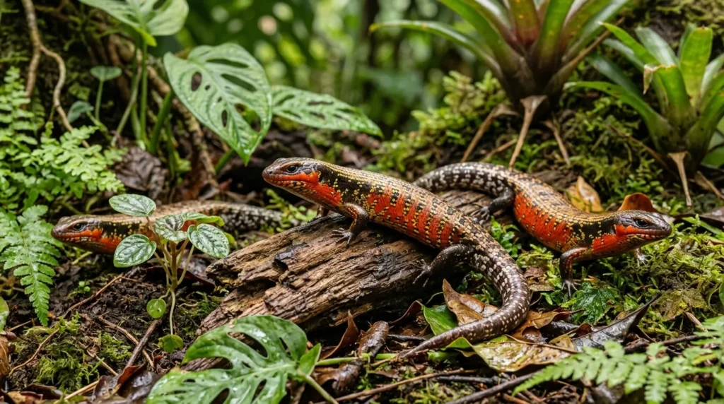 Fire Skinks