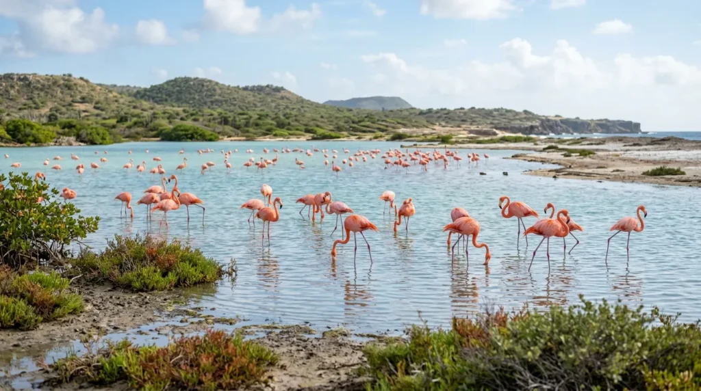 Flamingo Habitat