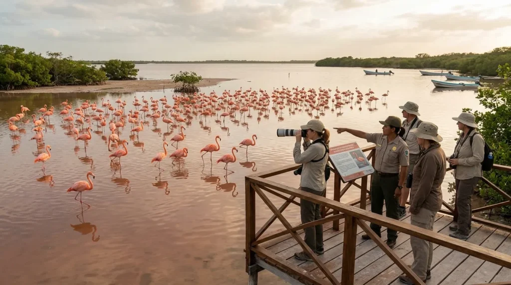 Flamingos’ Relationship with Human Beings