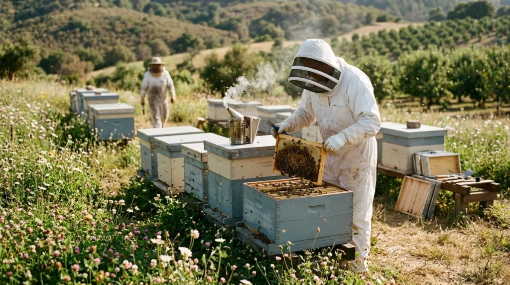 Insects (Mini Livestock or Microstock) on a Specialty Farm