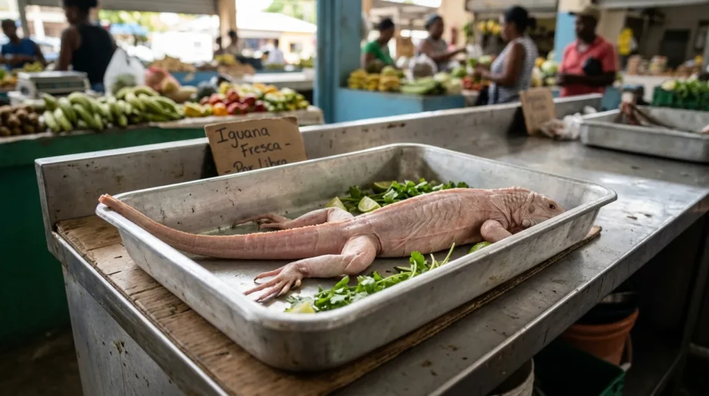 Iguana Meat as Food 