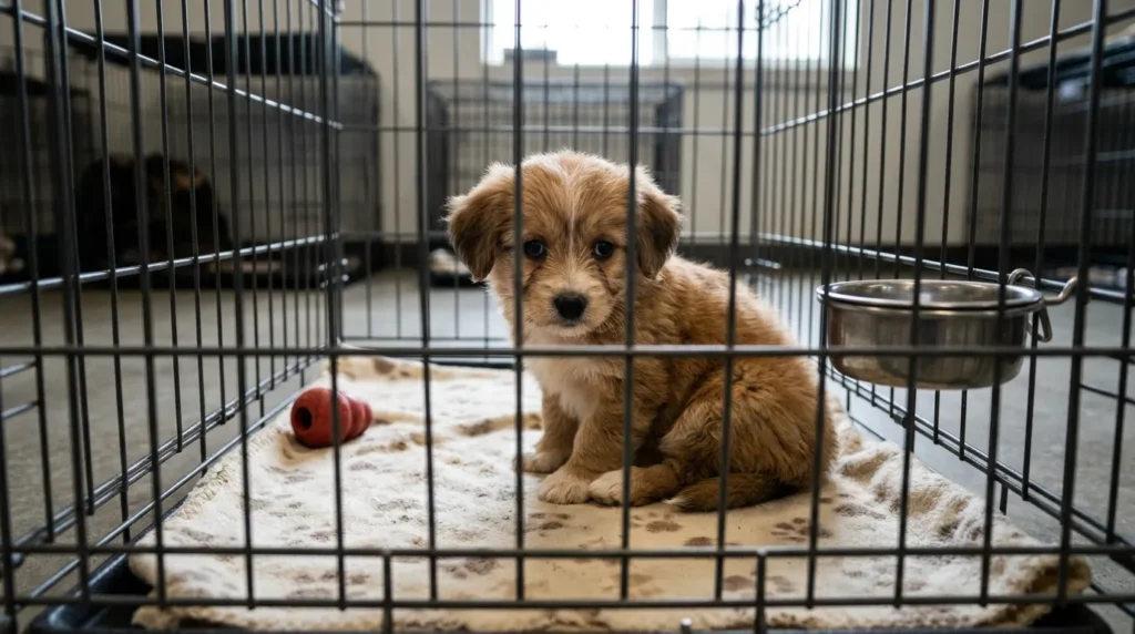 Puppy_in_cage