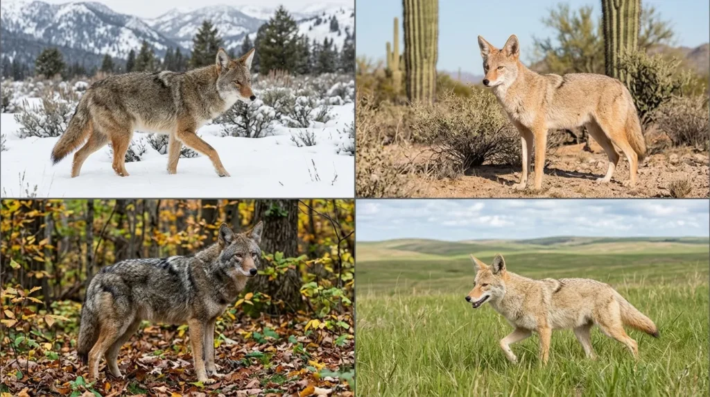 Species of Coyotes
