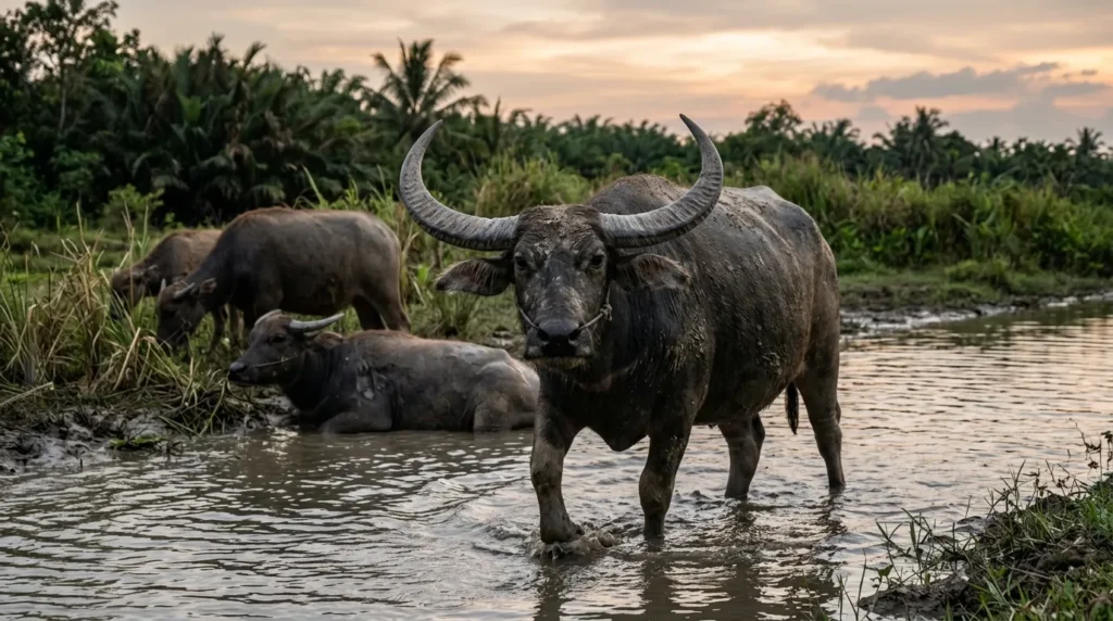 What Does a Water Buffalo Look Like?
