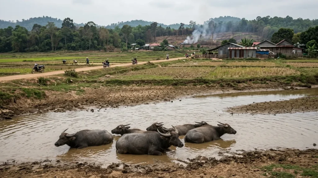 Ecology and Behavior of Water Buffalo