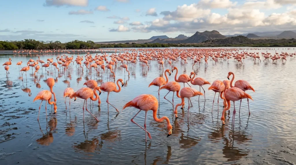 flamingos