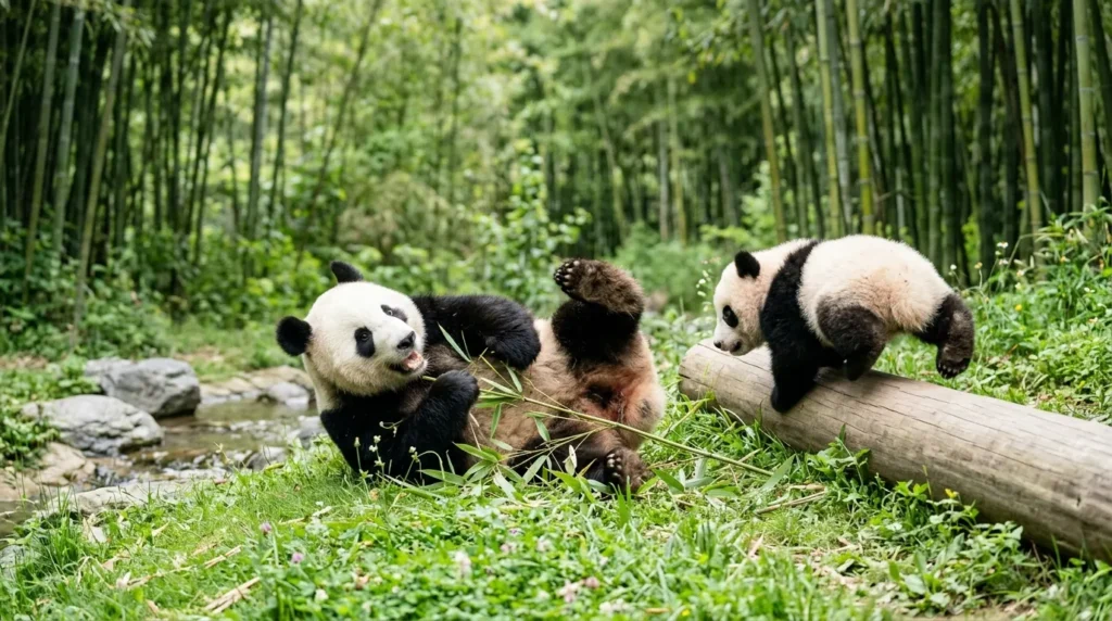 Panda in Zoos