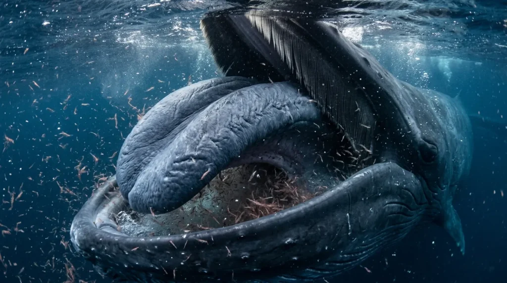 Blue Whale Tongue