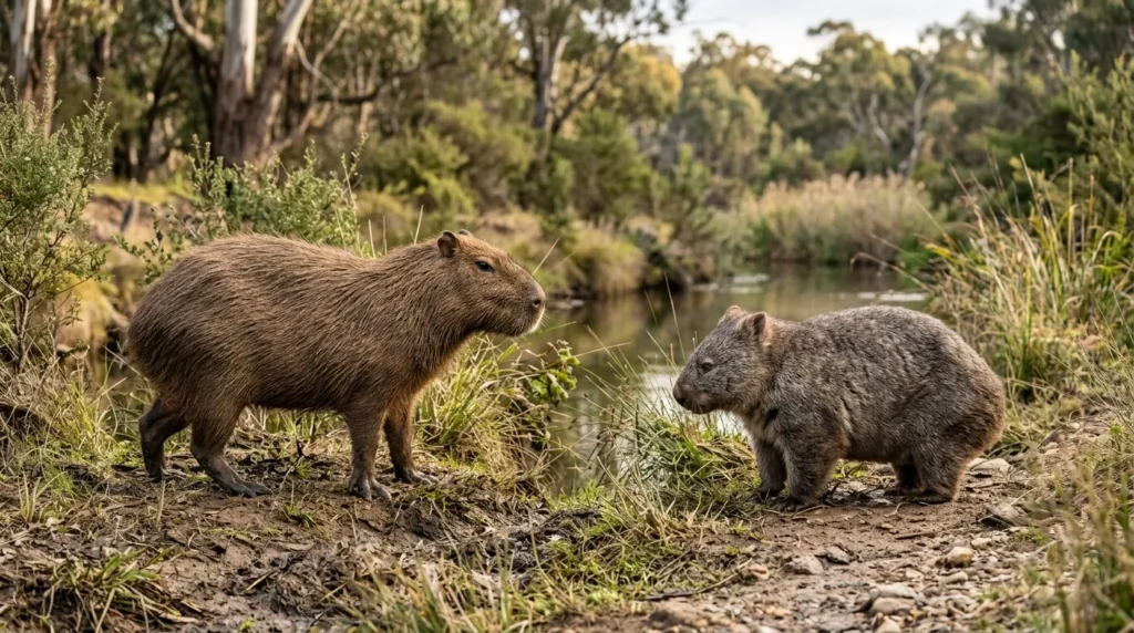 Capybara vs. Wombat