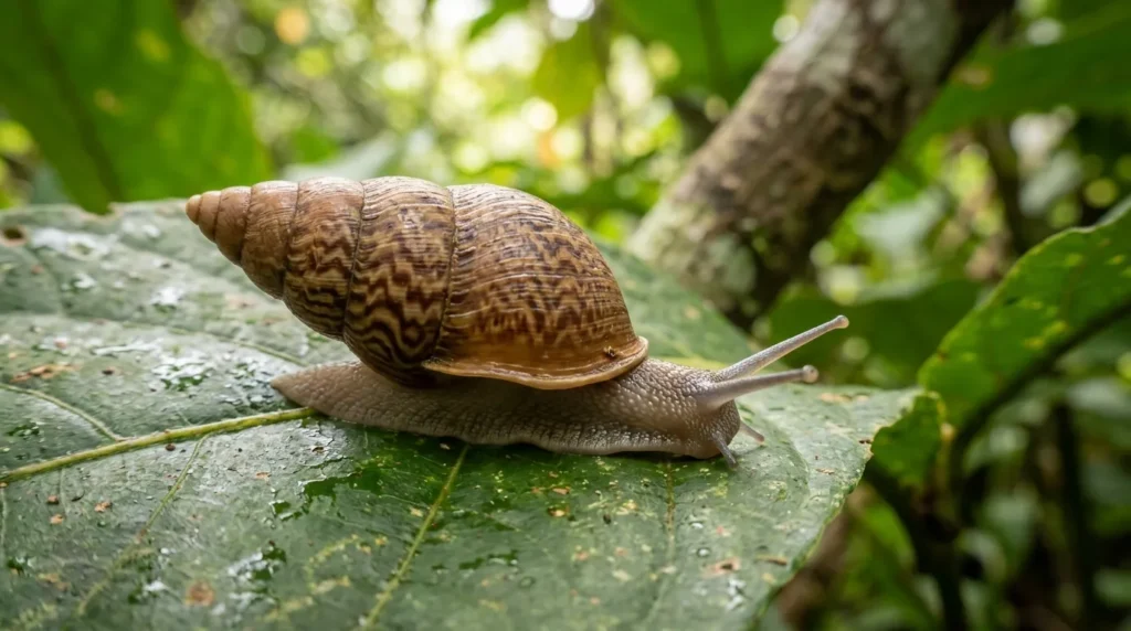 Moorean Viviparous Tree Snail