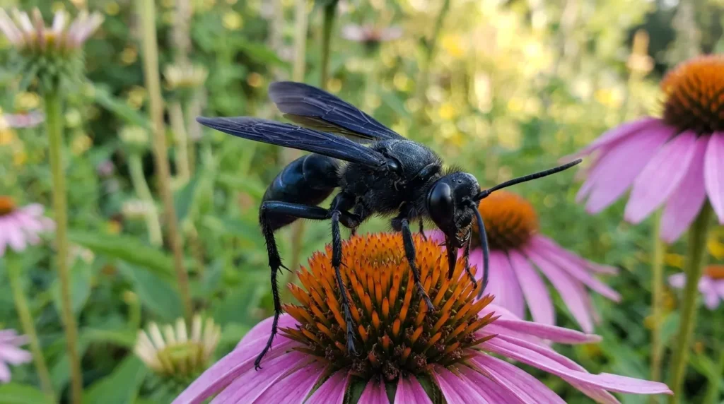 Great Black Wasps