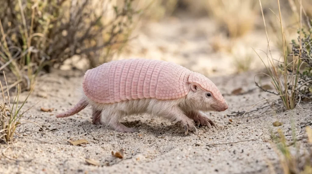 Pink Fairy Armadillo