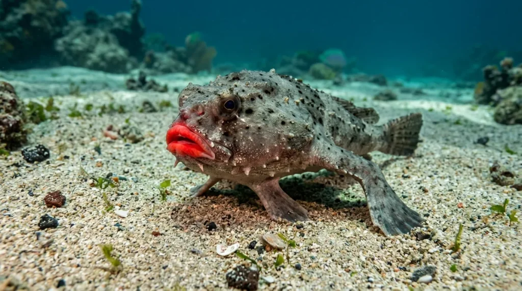 Red-Lipped Batfish