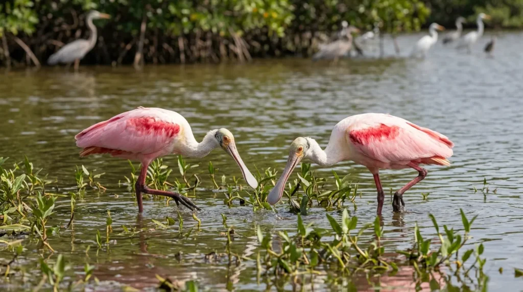 Roseate Spoonbills