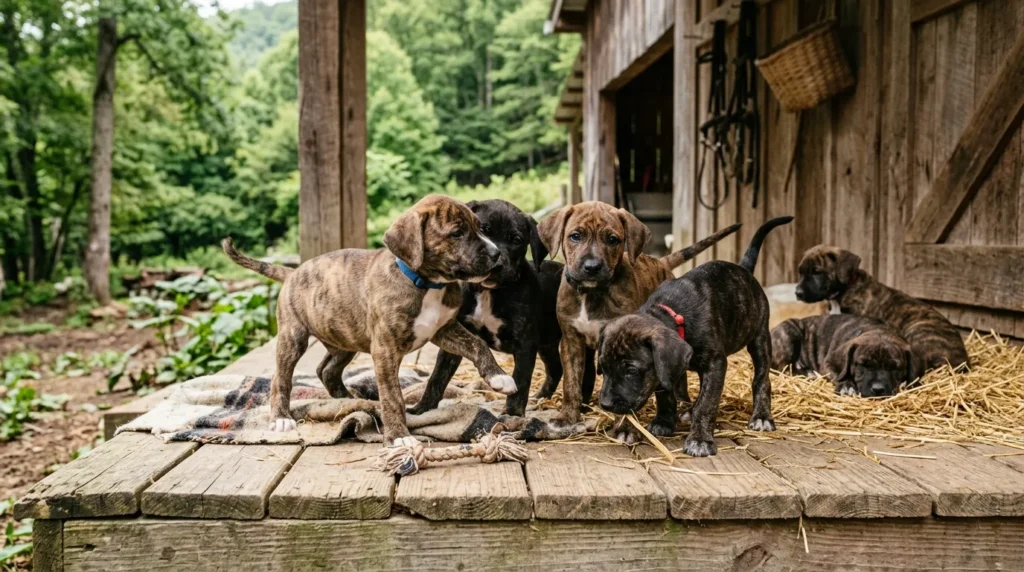 Mountain Cur Training